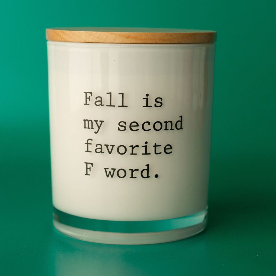 SECOND FAVORITE F WORD CANDLE