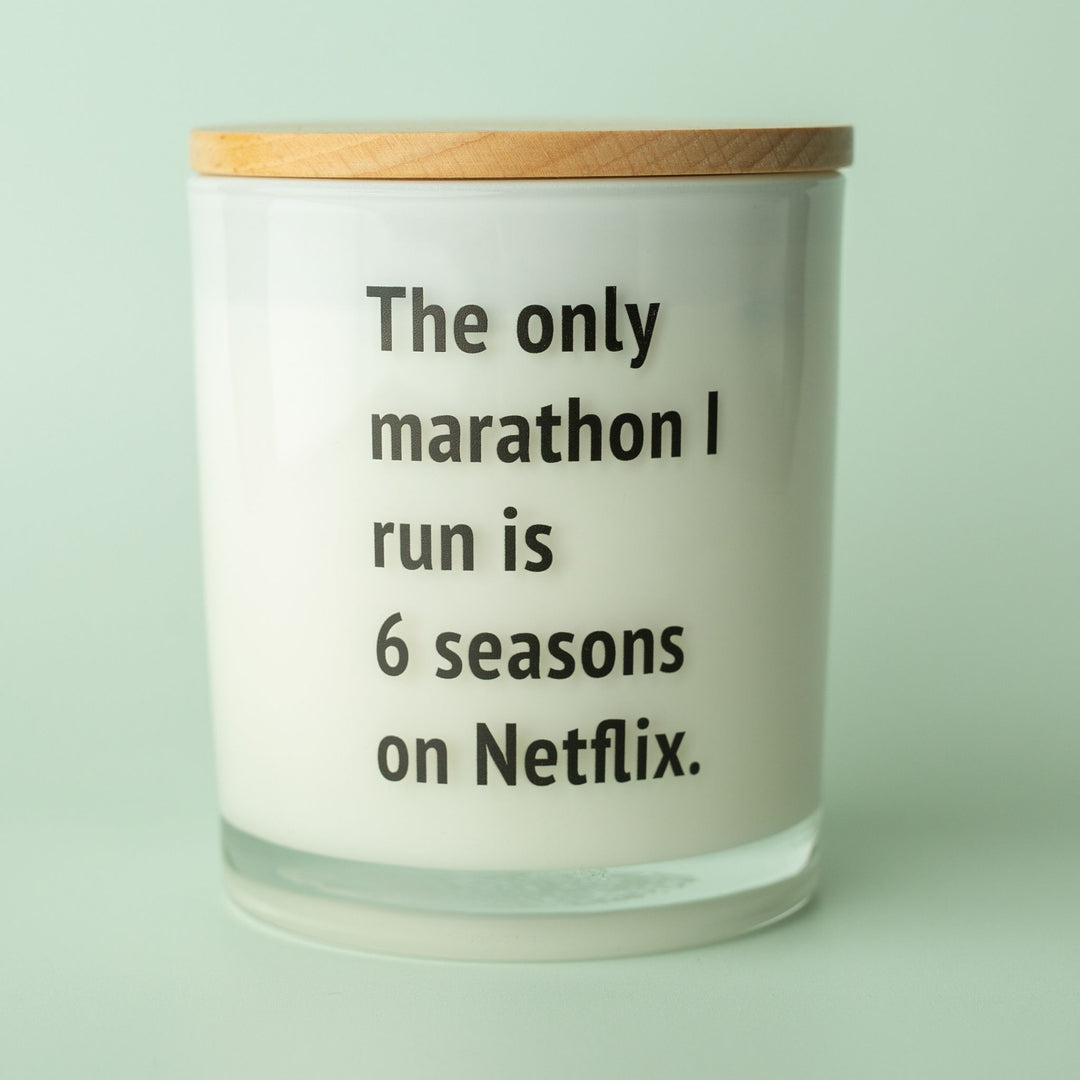 NETFLIX MARATHON CANDLE