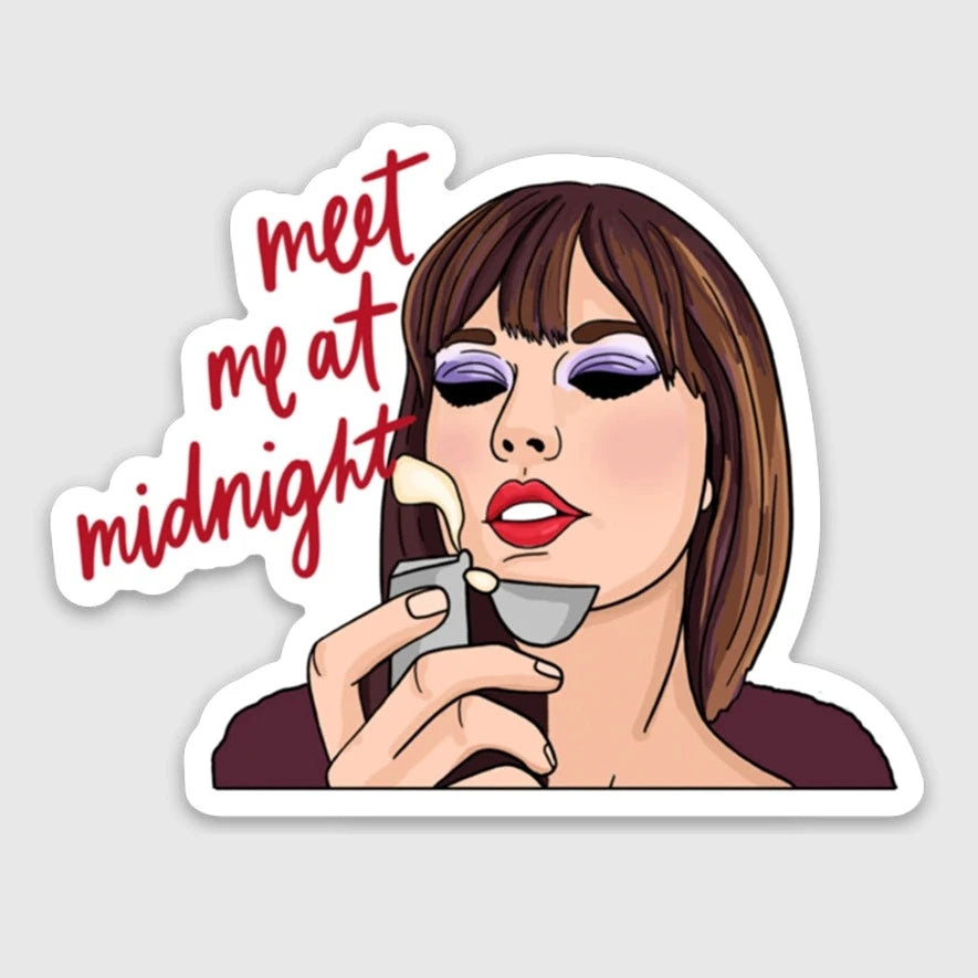 MEET ME AT MIDNIGHT STICKER