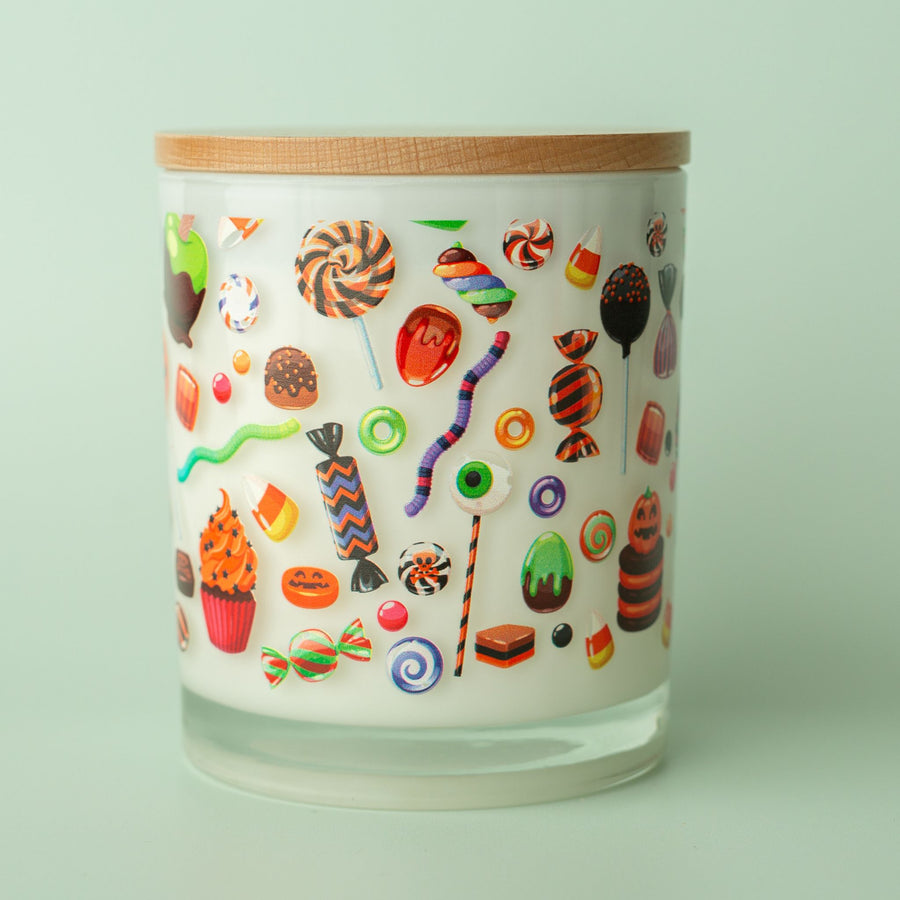 HALLOWEEN CANDY CANDLE