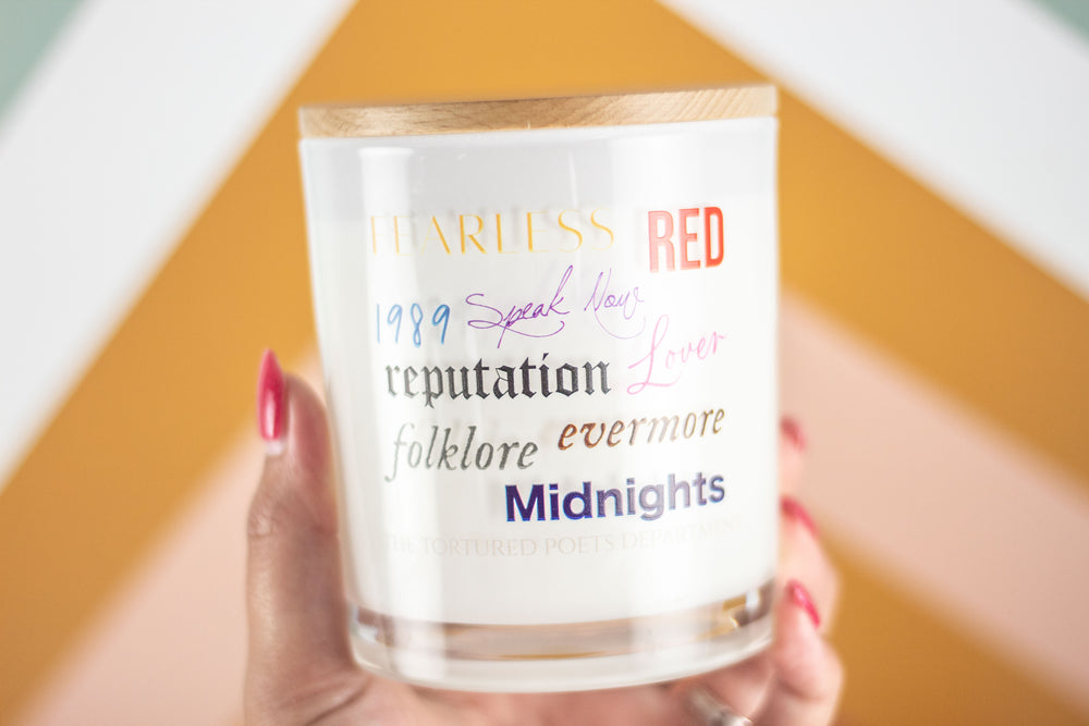TAYLOR SWIFT ALBUMS CANDLE