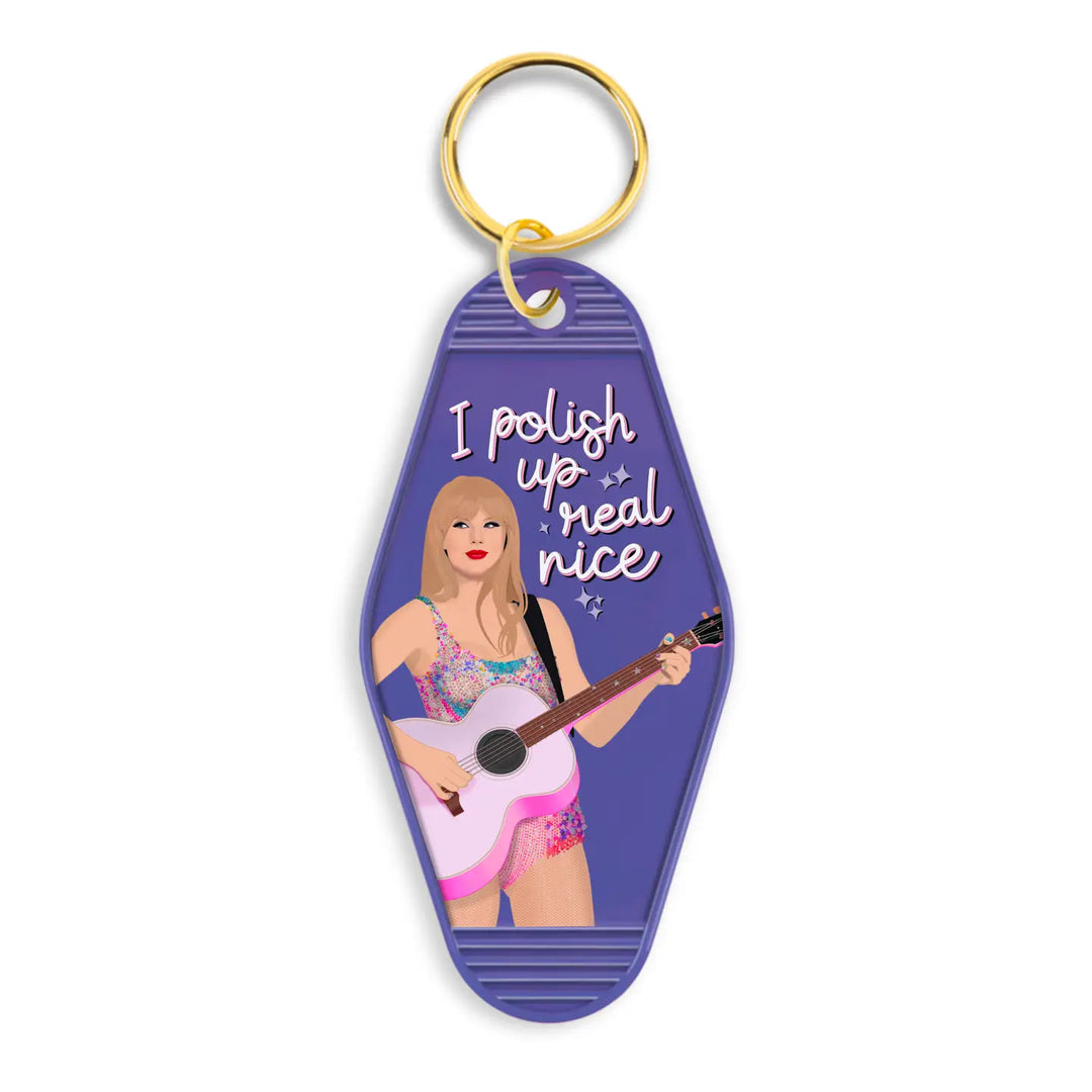 TAYLOR SWIFT PLOISH UP KEYCHAIN