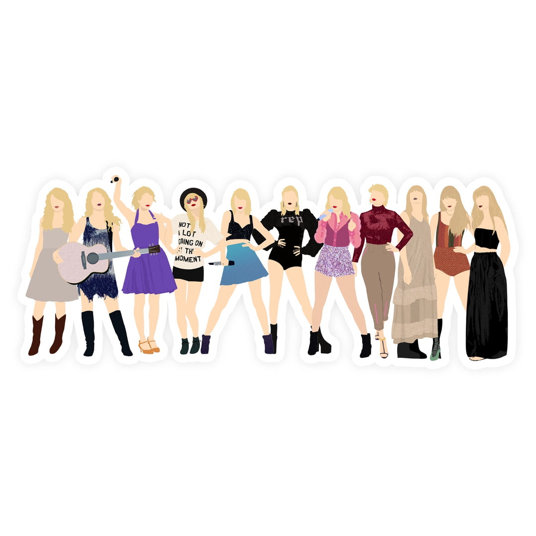 TAYLOR SWIFT ERAS STICKER