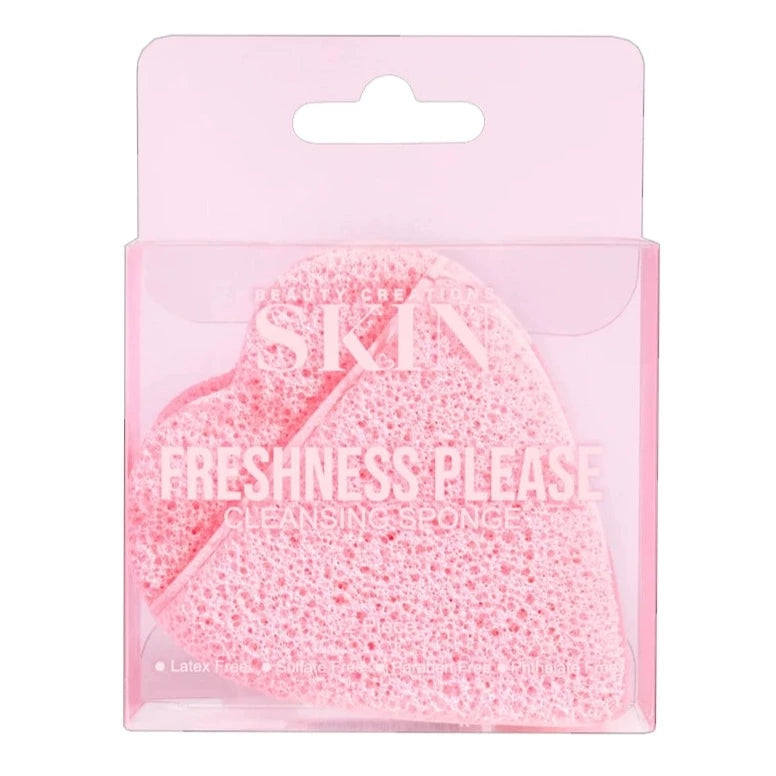 FRESHNESS CLEANSING SPONGE-PINK