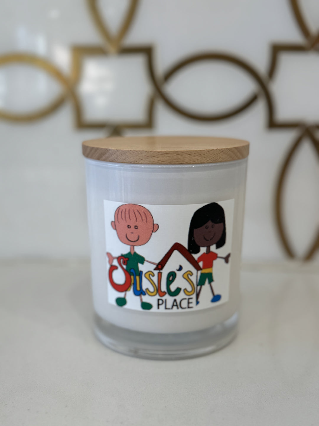 SUSIE'S PLACE PRINTED CANDLE