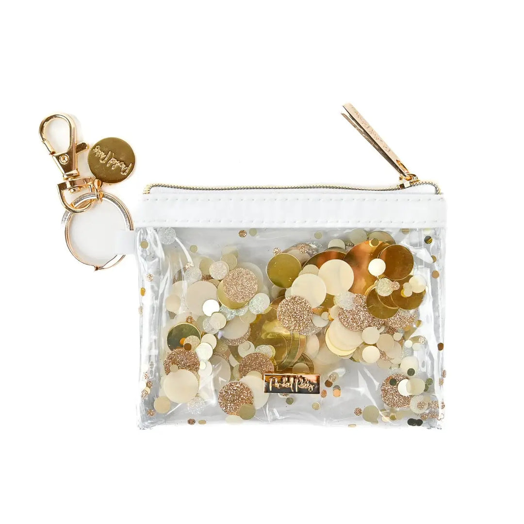 CONFETTI KEYCHAIN WALLET