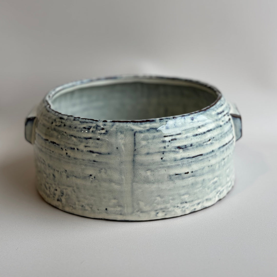 JUMBO DISTRESSED DENIM POT