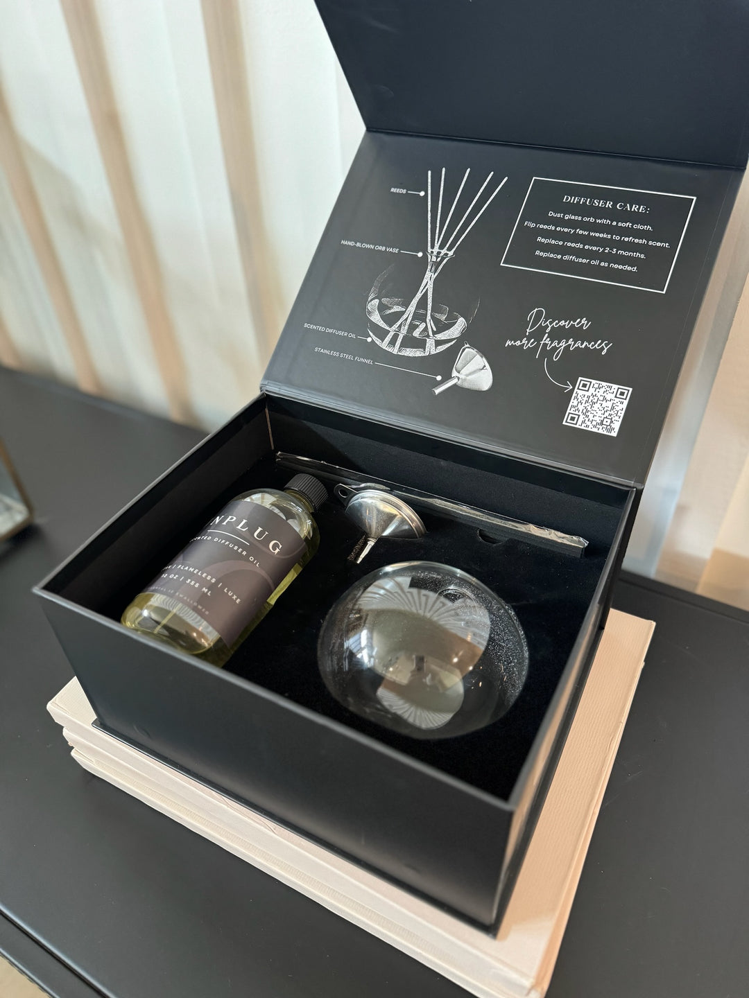 LUXE REED DIFFUSER SET