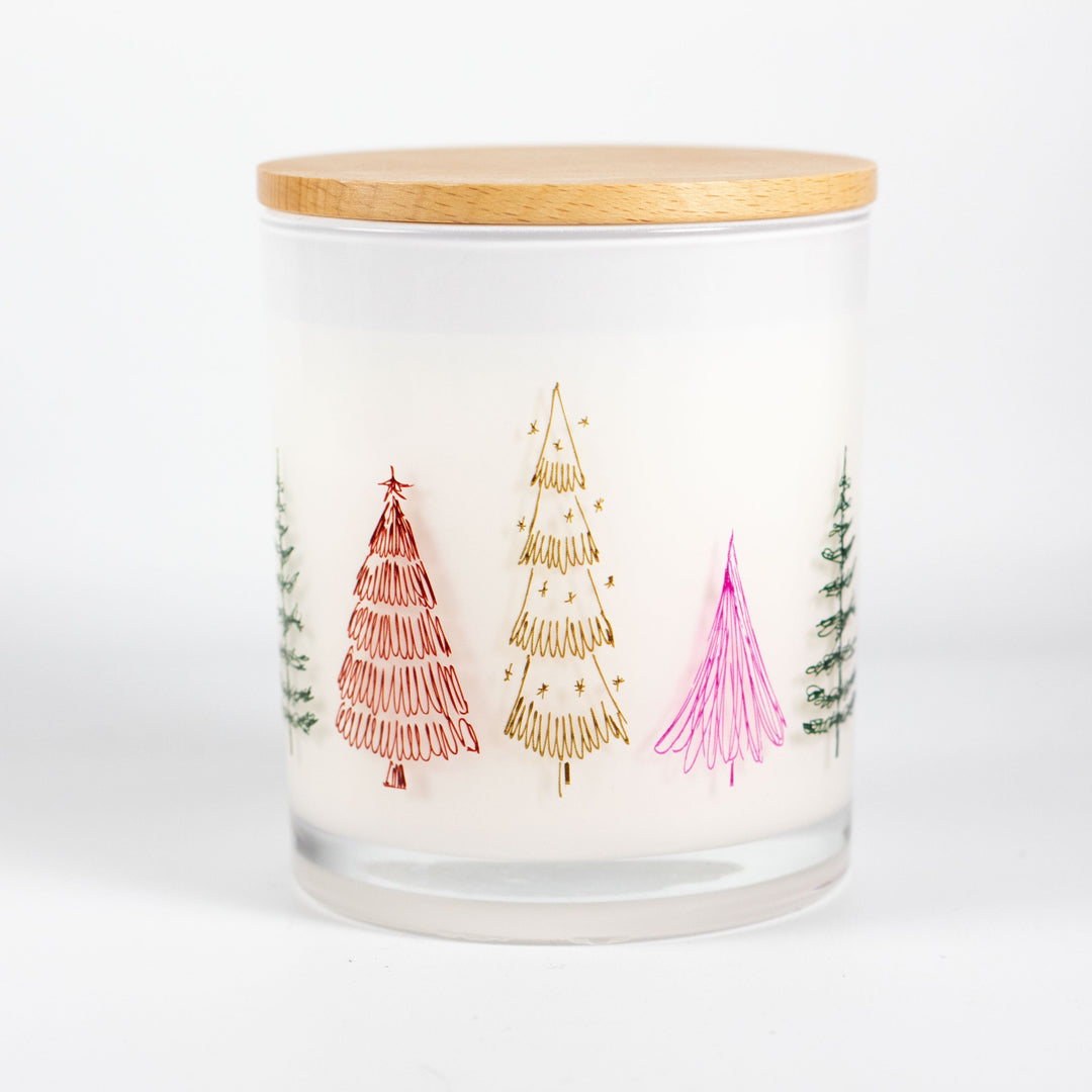 FESTIVE TREE WRAP CANDLE