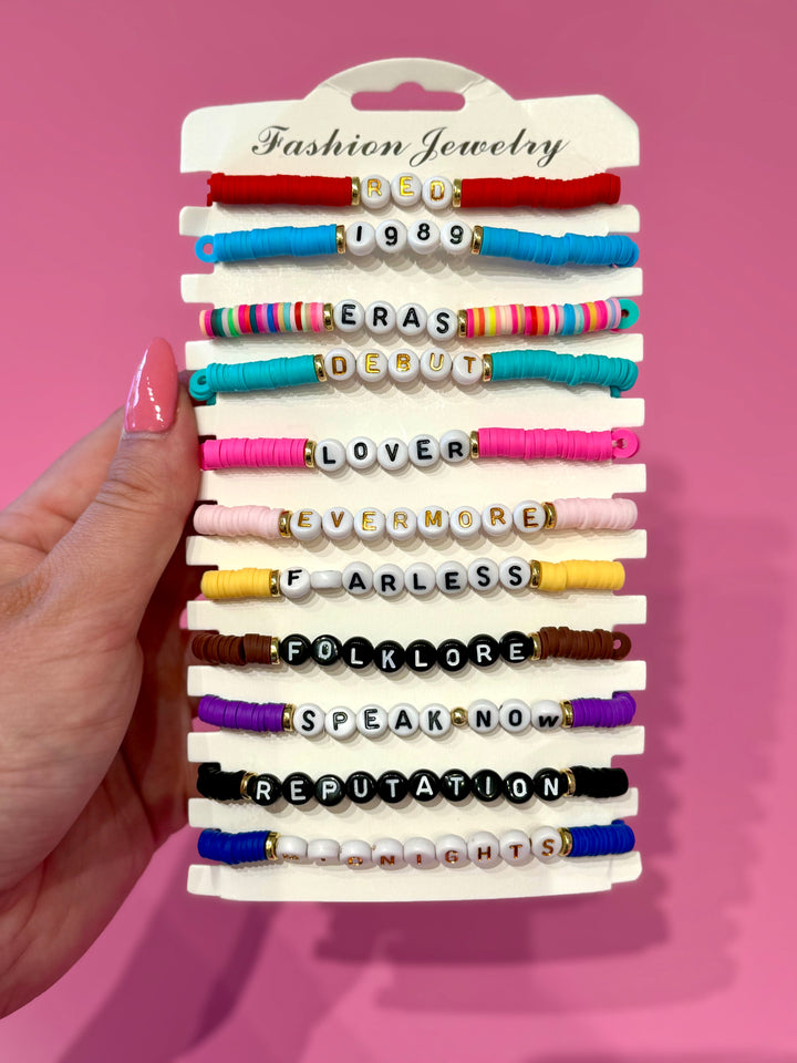 TAYLOR SWIFT ERAS FRIENDSHIP BRACELETS