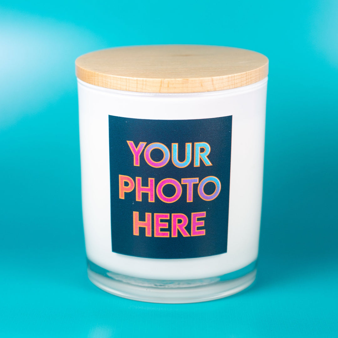 2025 UPLOAD YOUR OWN PHOTO CANDLE