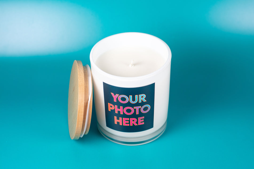 2025 UPLOAD YOUR OWN PHOTO CANDLE