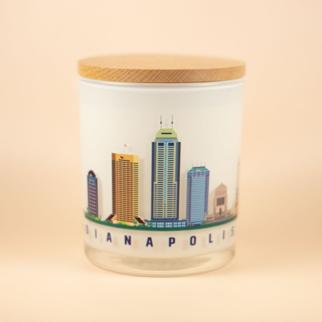 INDIANAPOLIS CITY WRAP CANDLE