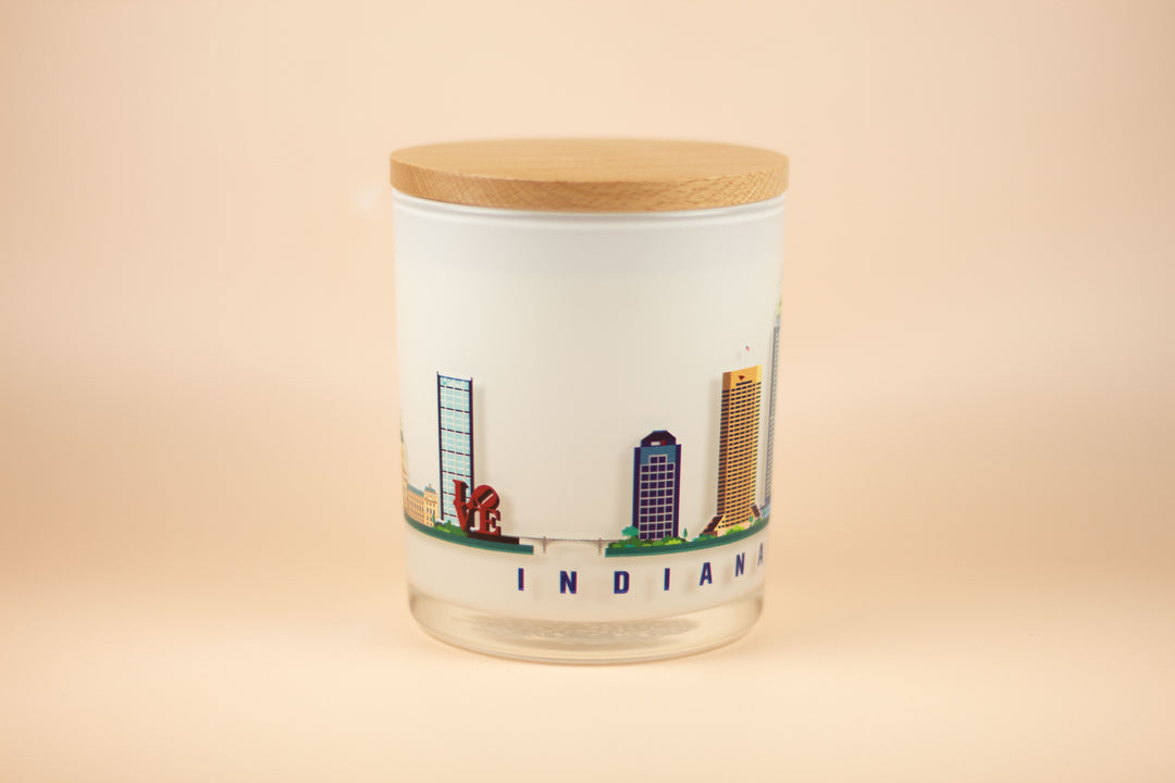 INDIANAPOLIS CITY WRAP CANDLE