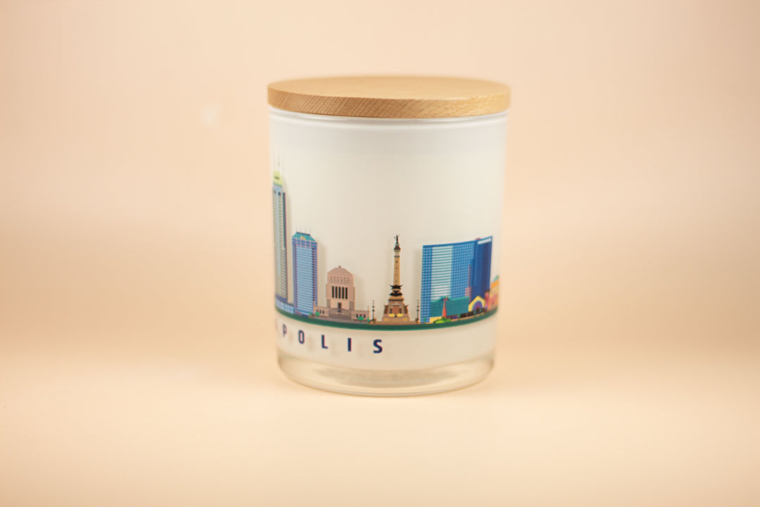 INDIANAPOLIS CITY WRAP CANDLE