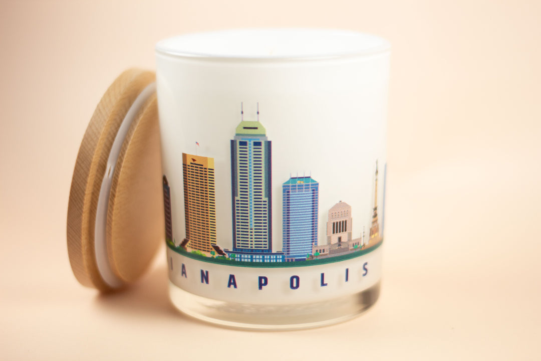 INDIANAPOLIS CITY WRAP CANDLE