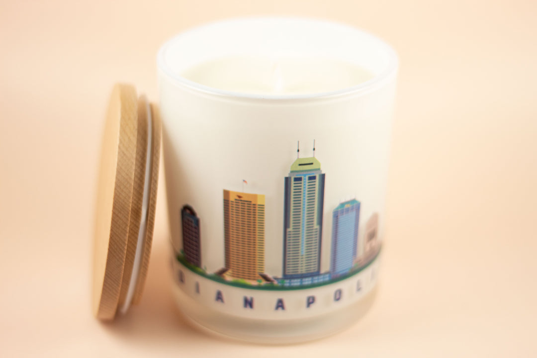 INDIANAPOLIS CITY WRAP CANDLE