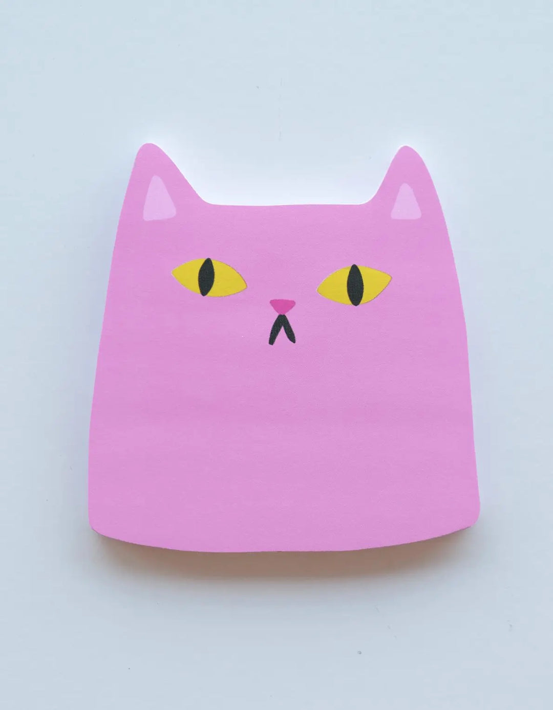 PINK CAT STICKY NOTEPAD