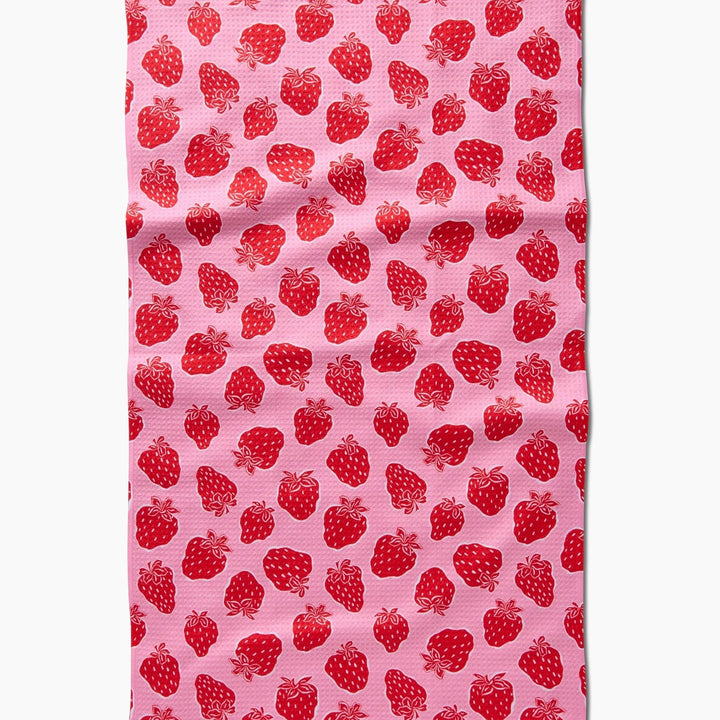 STRAWBERRY FIELDS TEA TOWEL