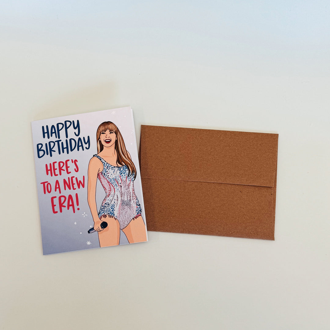 NEW ERA BIRTHDAY GREETING CARD