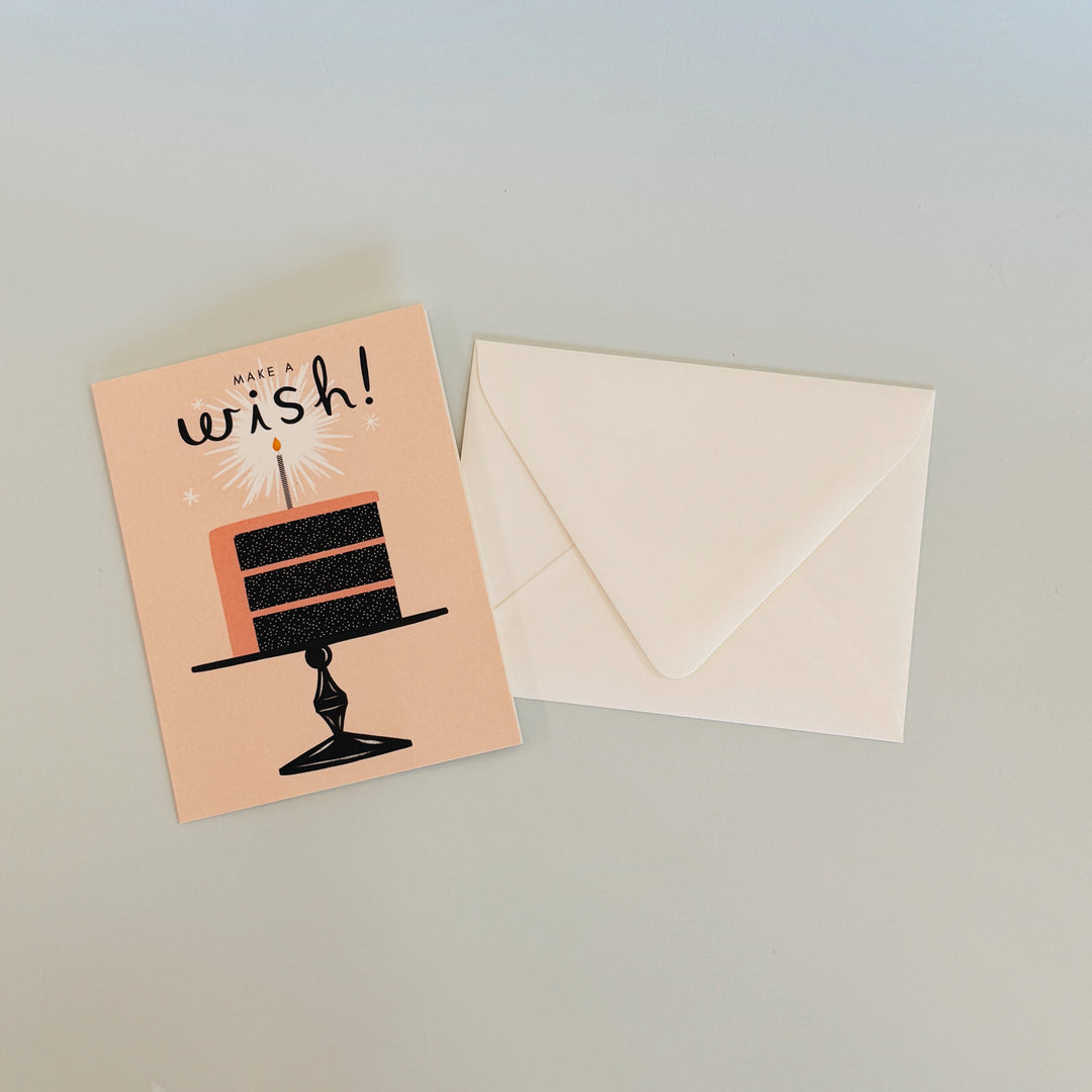 MAKE A WISH! BIRTHDAY GREETING CARD