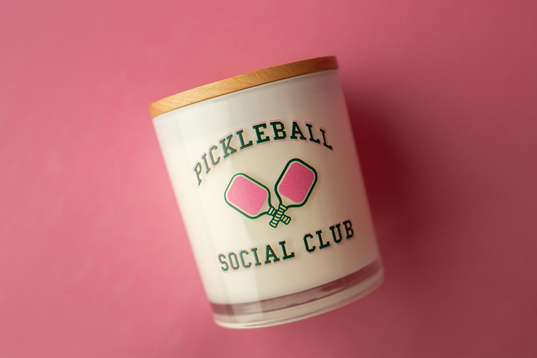 PICKLEBALL SOCIAL CLUB CANDLE