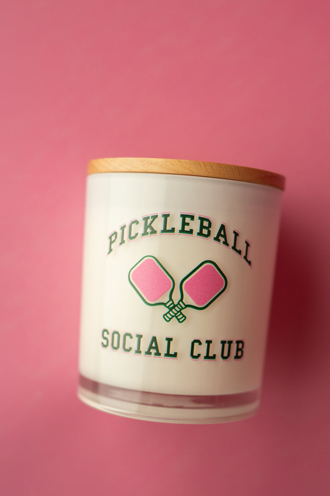 PICKLEBALL SOCIAL CLUB CANDLE