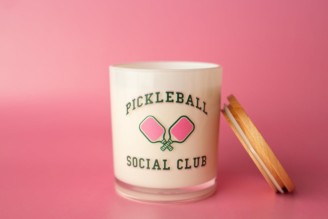 PICKLEBALL SOCIAL CLUB CANDLE