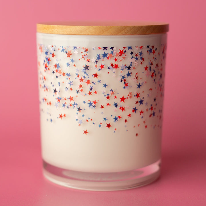 STAR CONFETTI CANDLE