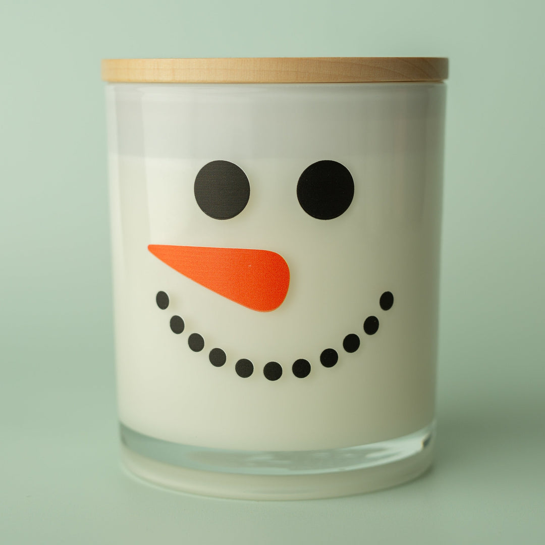 SNOWMAN CANDLE