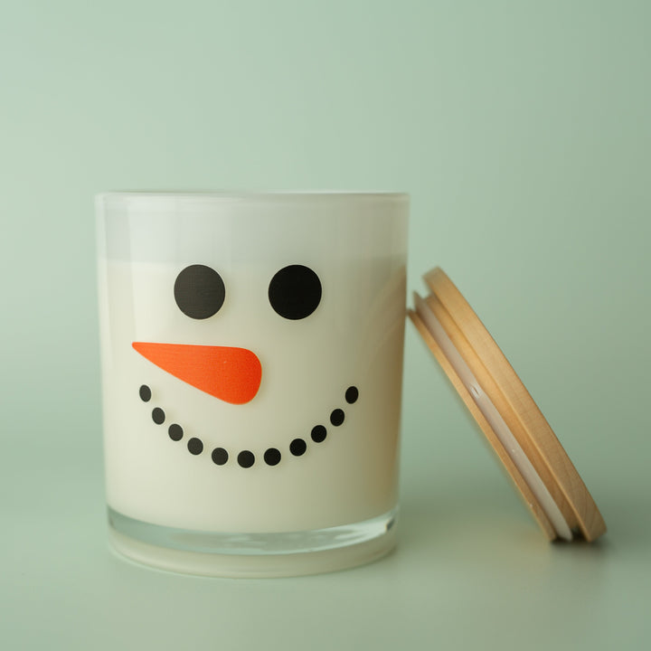SNOWMAN CANDLE