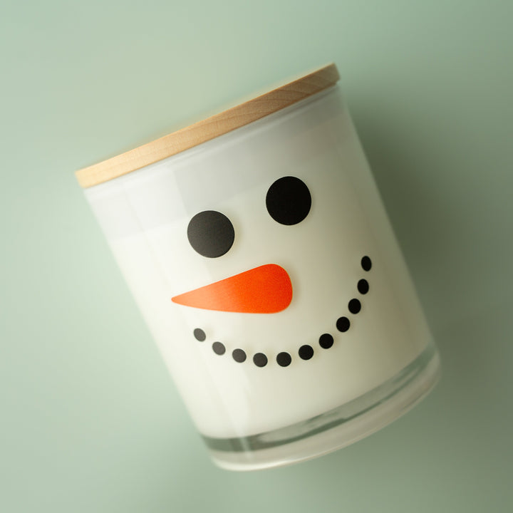 SNOWMAN CANDLE