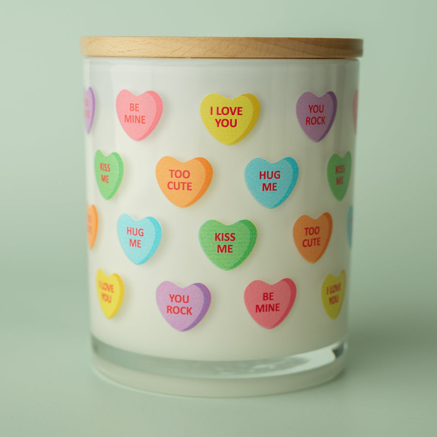 CANDY HEARTS CANDLE