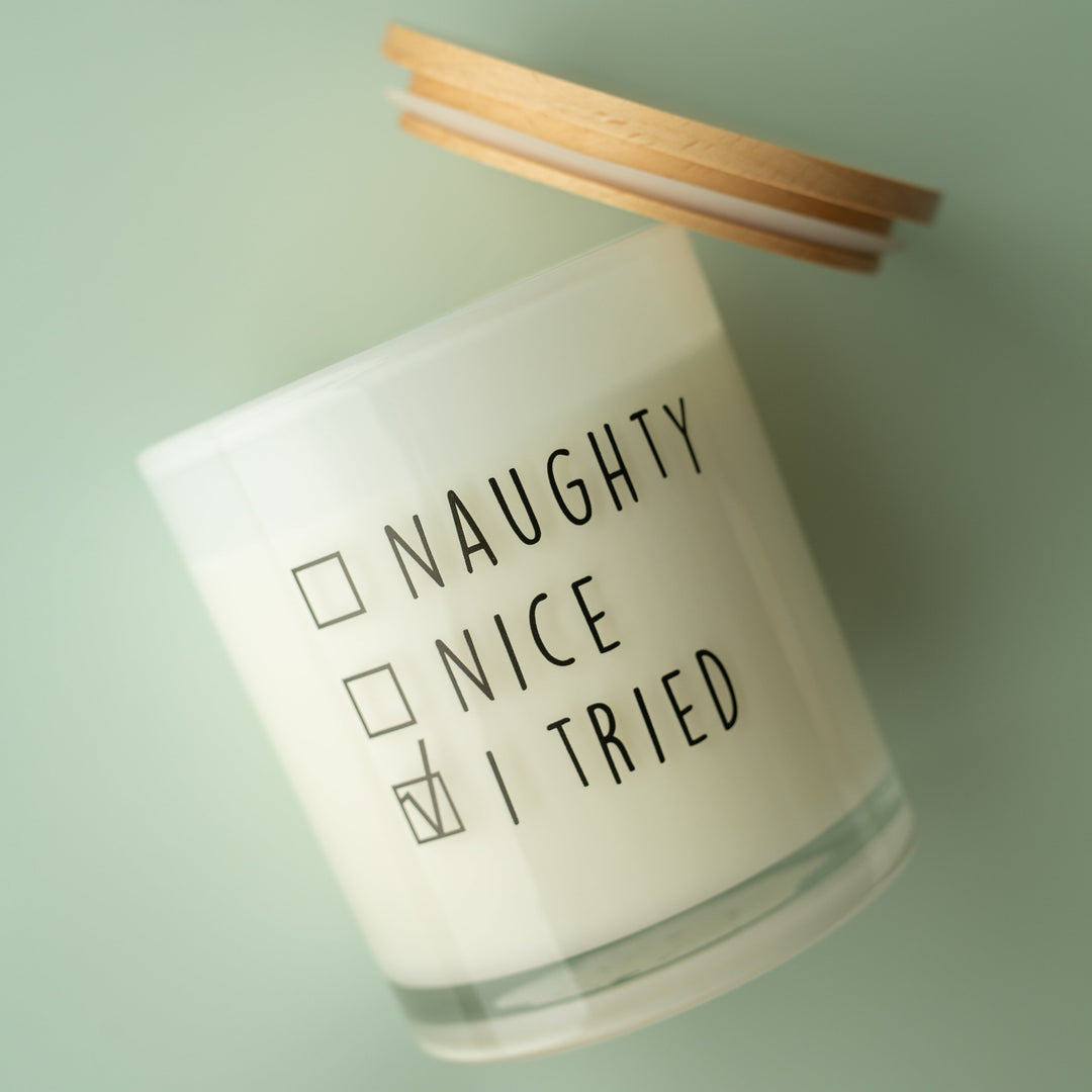 NAUGHTY NICE I TRIED CANDLE