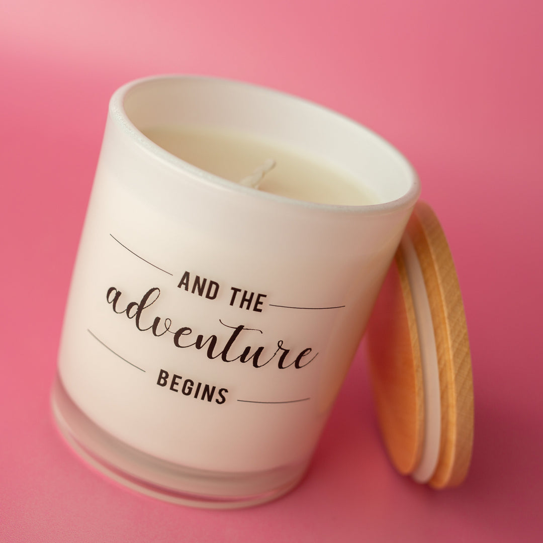 ADVENTURE BEGINS CANDLE