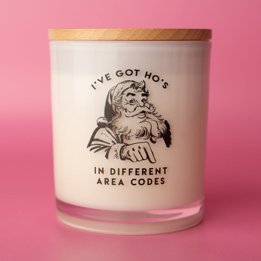 HO'S IN DIFFERENT AREA CODES CANDLE