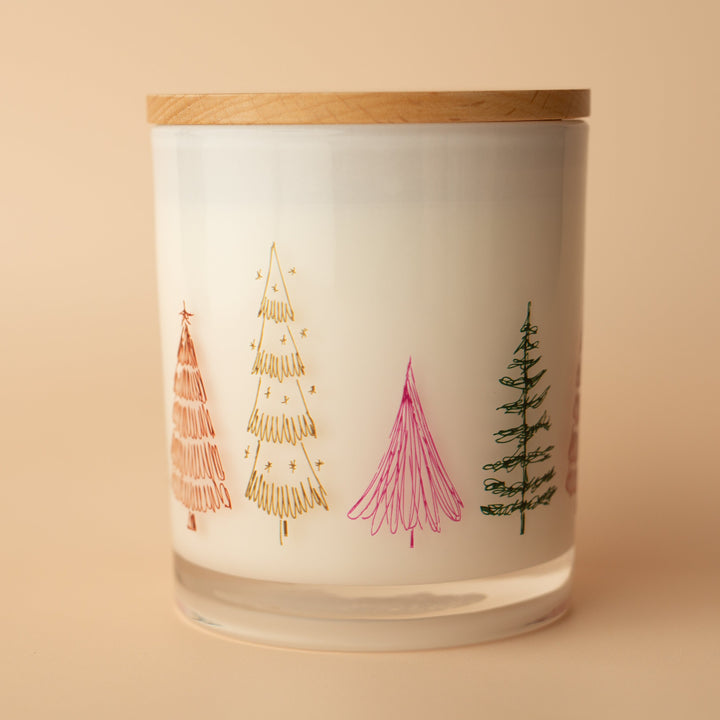 FESTIVE TREE WRAP CANDLE