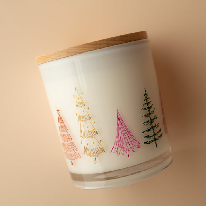 FESTIVE TREE WRAP CANDLE