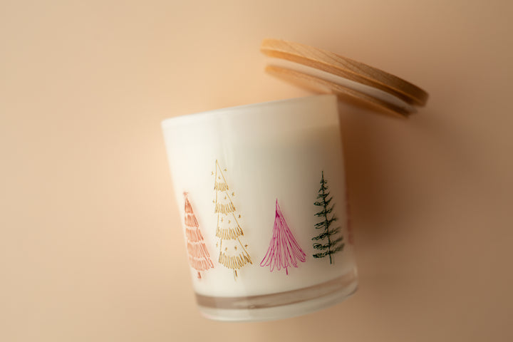 FESTIVE TREE WRAP CANDLE