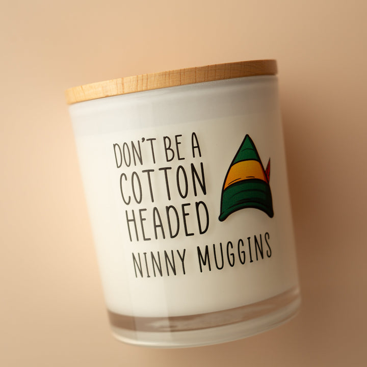 COTTON HEADED NINNY MUGGINS PRINTED CANDLE