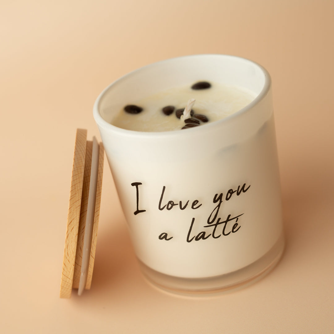 I LOVE YOU A LATTE CANDLE