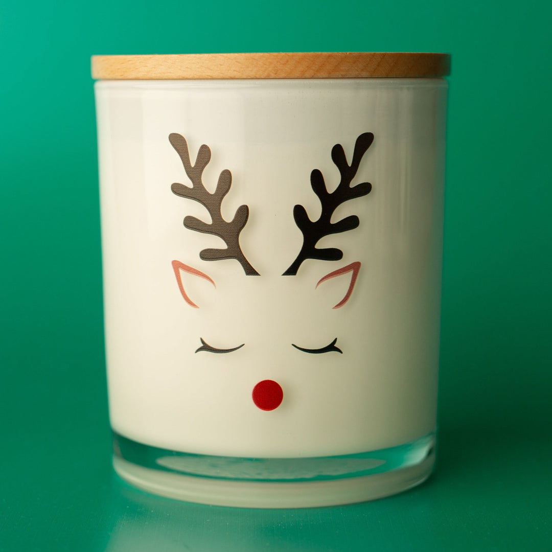 RUDOLPH THE REINDEER CANDLE
