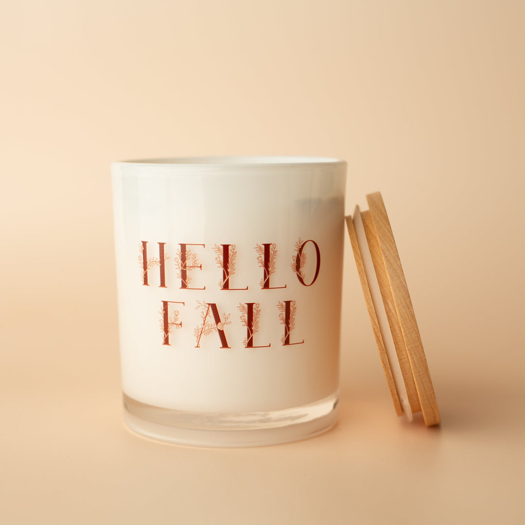 HELLO FALL CANDLE