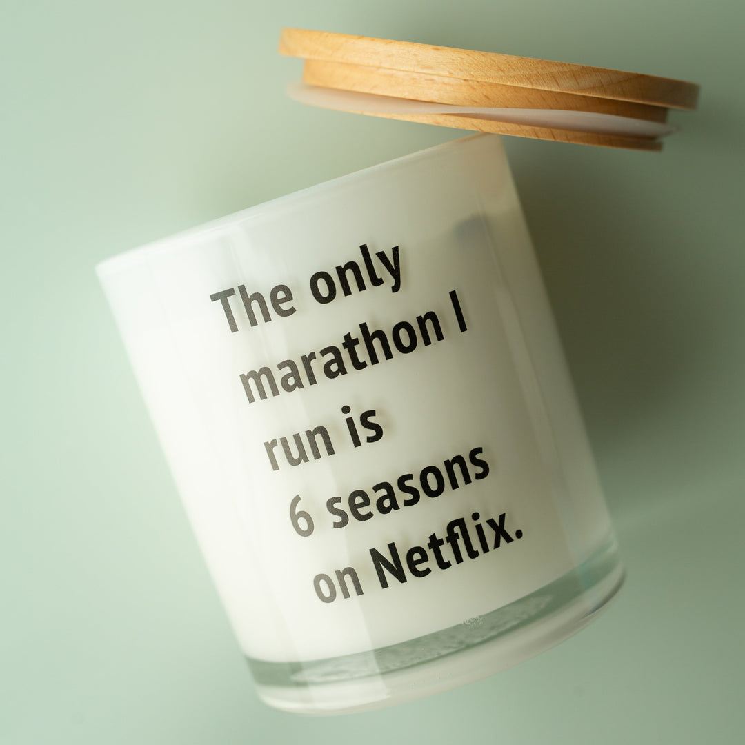 NETFLIX MARATHON CANDLE