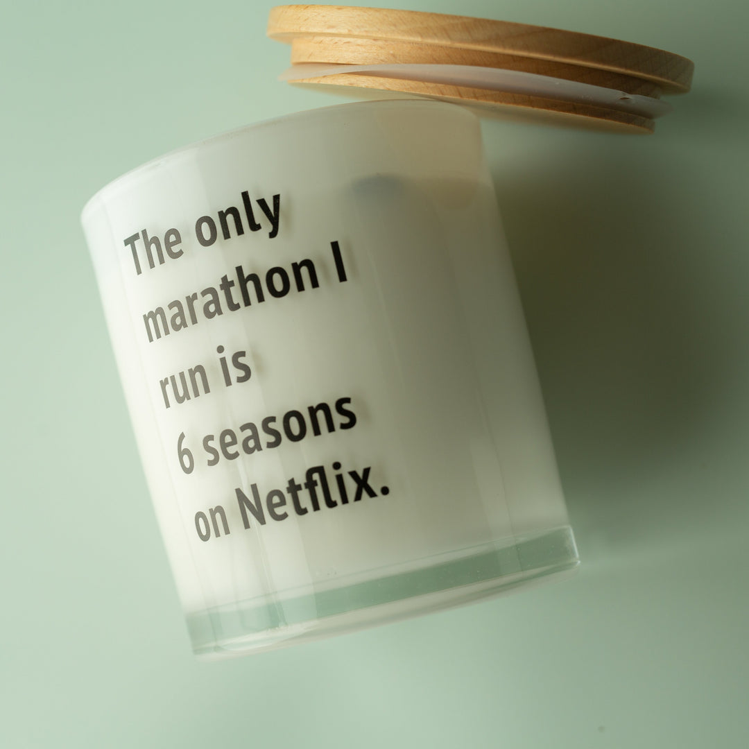 NETFLIX MARATHON CANDLE