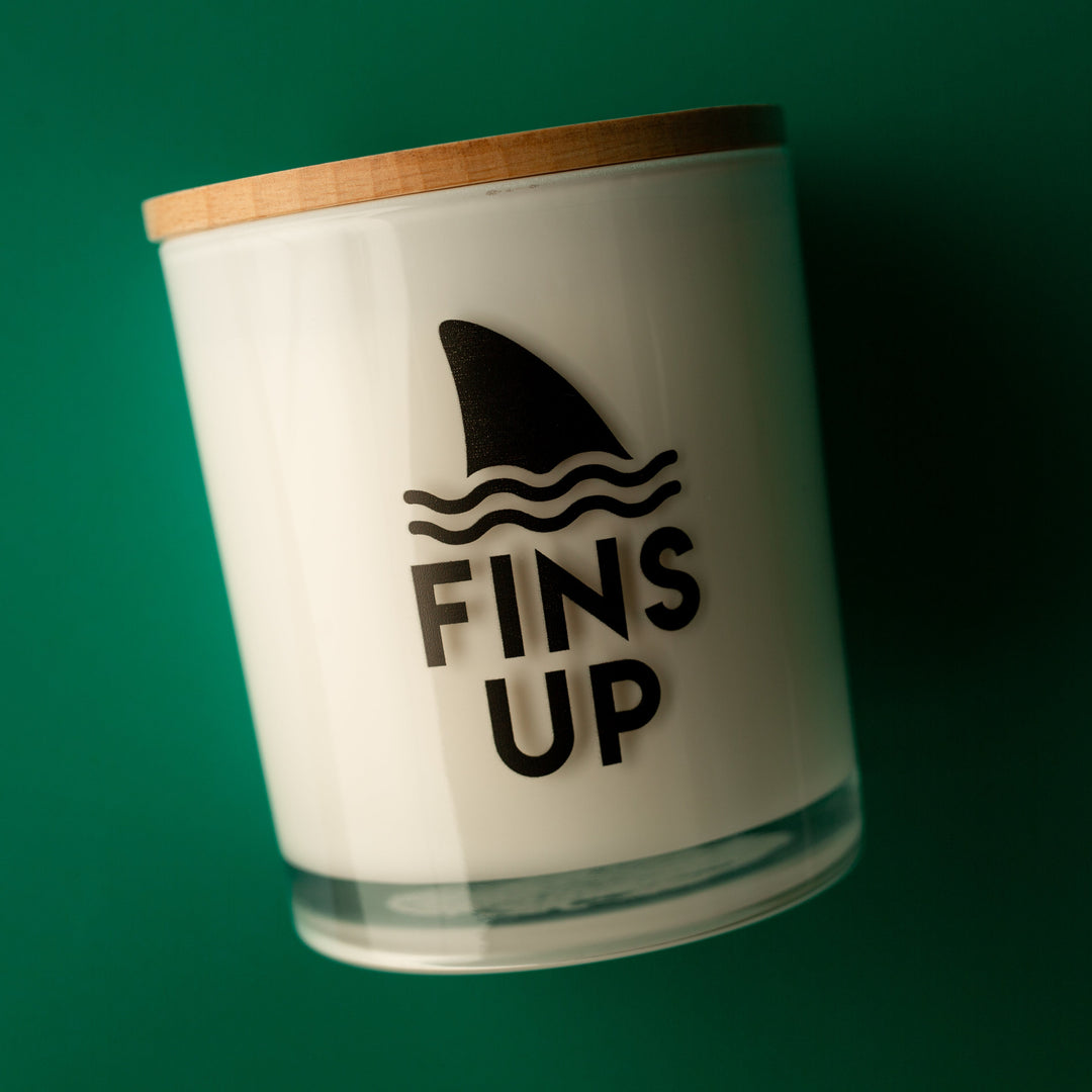 FINS UP CANDLE