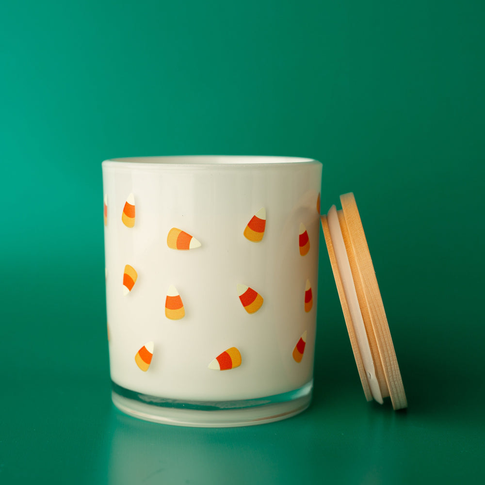 CANDY CORN CANDLE
