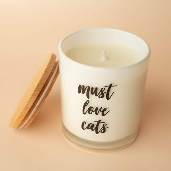 MUST LOVE CATS CANDLE