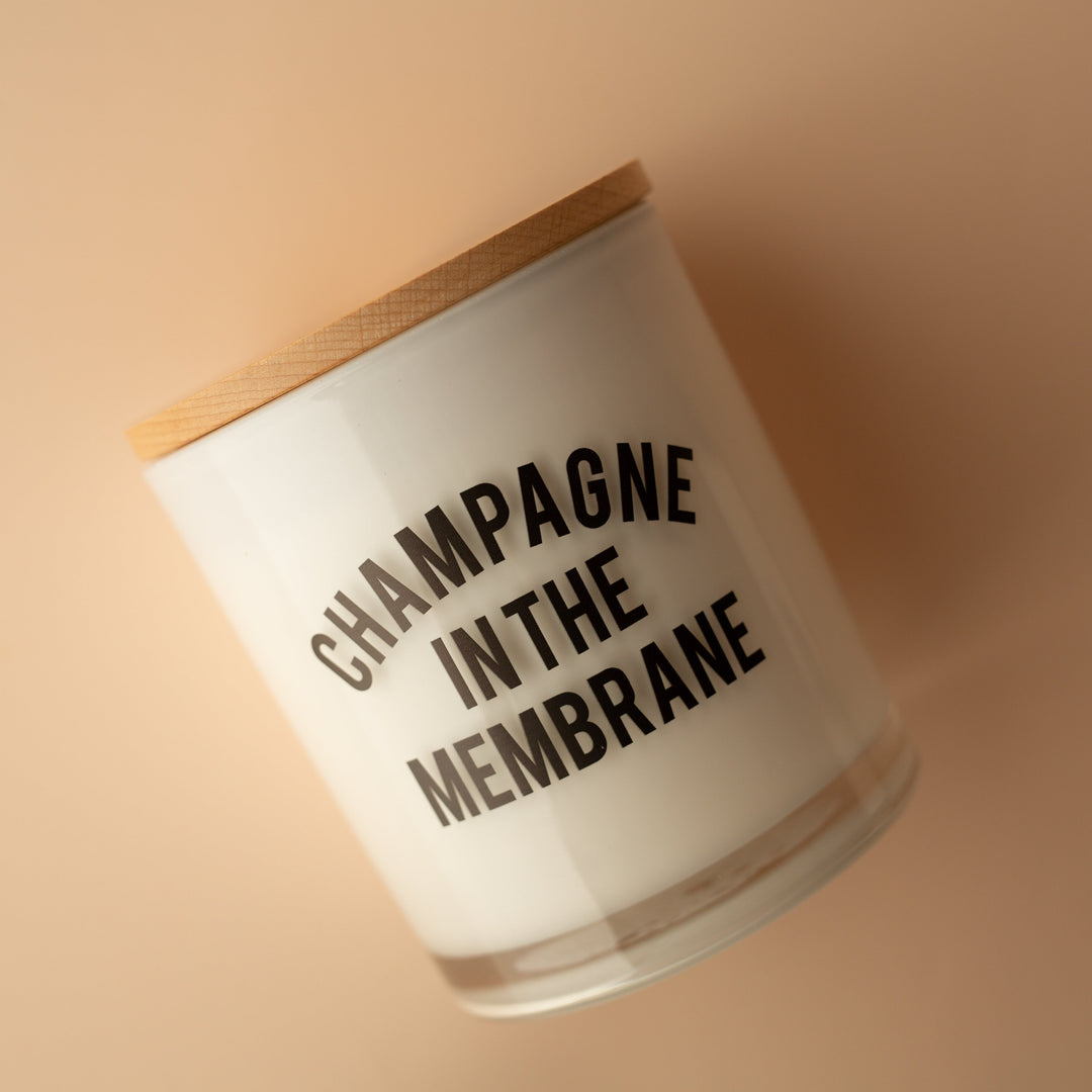 CHAMPAGNE IN THE MEMBRANE CANDLE