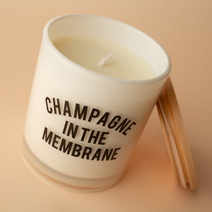 CHAMPAGNE IN THE MEMBRANE CANDLE